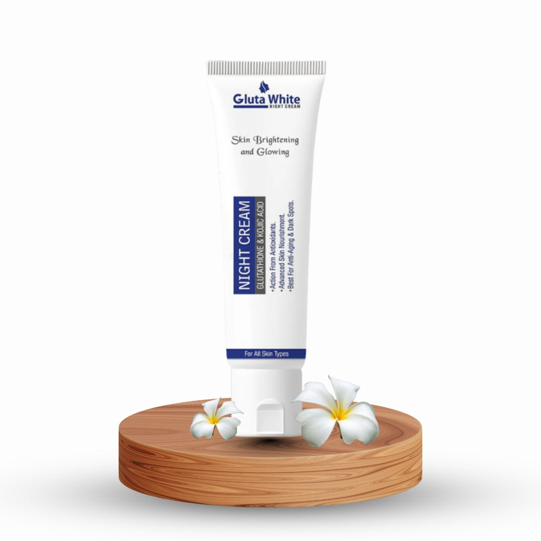 Gluta White Night Cream Tube Pack