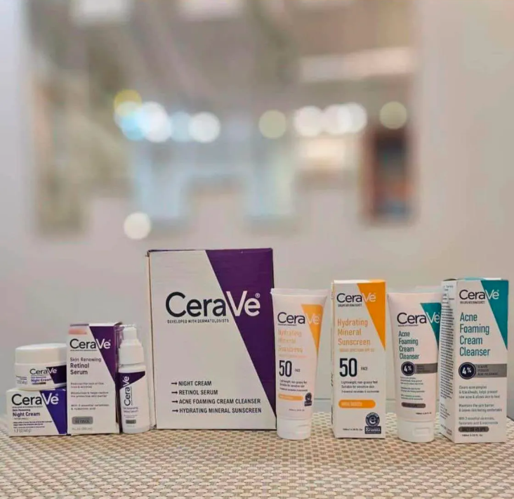 CeraVe 4-in-1 Glow Kit – Your Complete Day & Night Skincare Routine